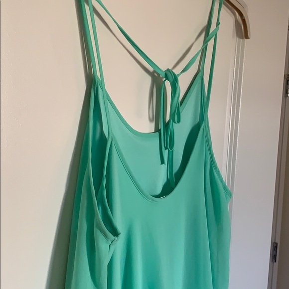 🎀 Lush Flowwy Green Dress🎀 - Picture 3 of 3